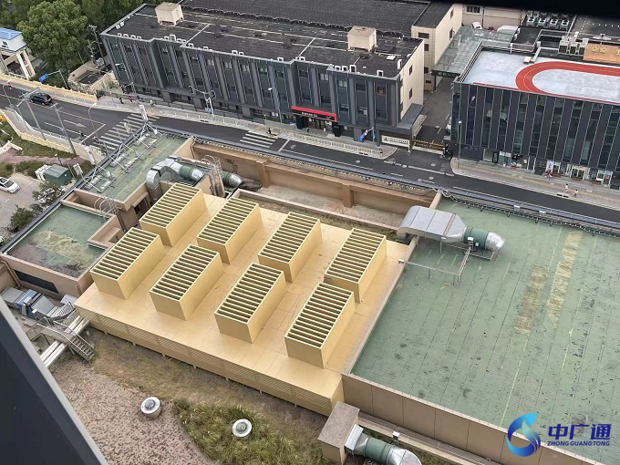 ?閔行行政服務中心風冷熱泵機組降噪治理項目